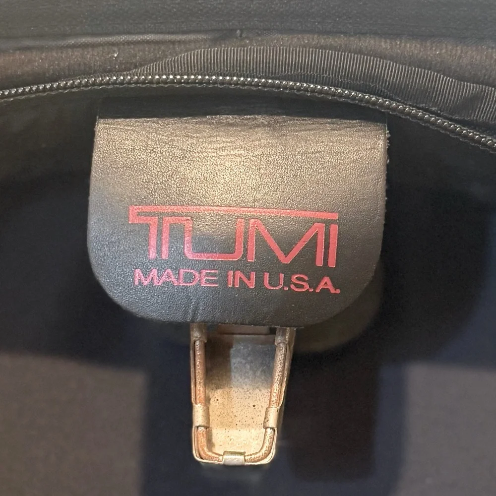 Classic TUMI Rolling Extended Trip Large Garment Bag – Black Ballistic Nylon